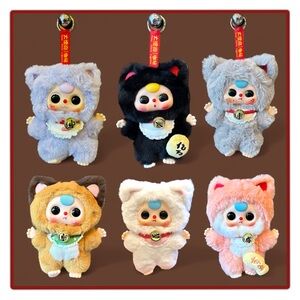 Baby Three Billionaire Cat Plush Blind Box